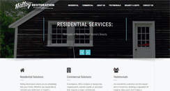Desktop Screenshot of malloyrestoration.com